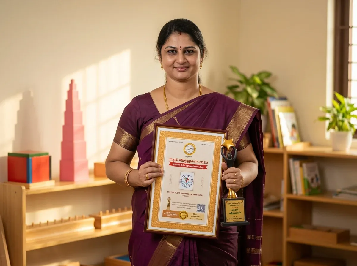 Mrs. Nanthini Ramakrishnan, Founder of The Himalaya Montessori Pre-School